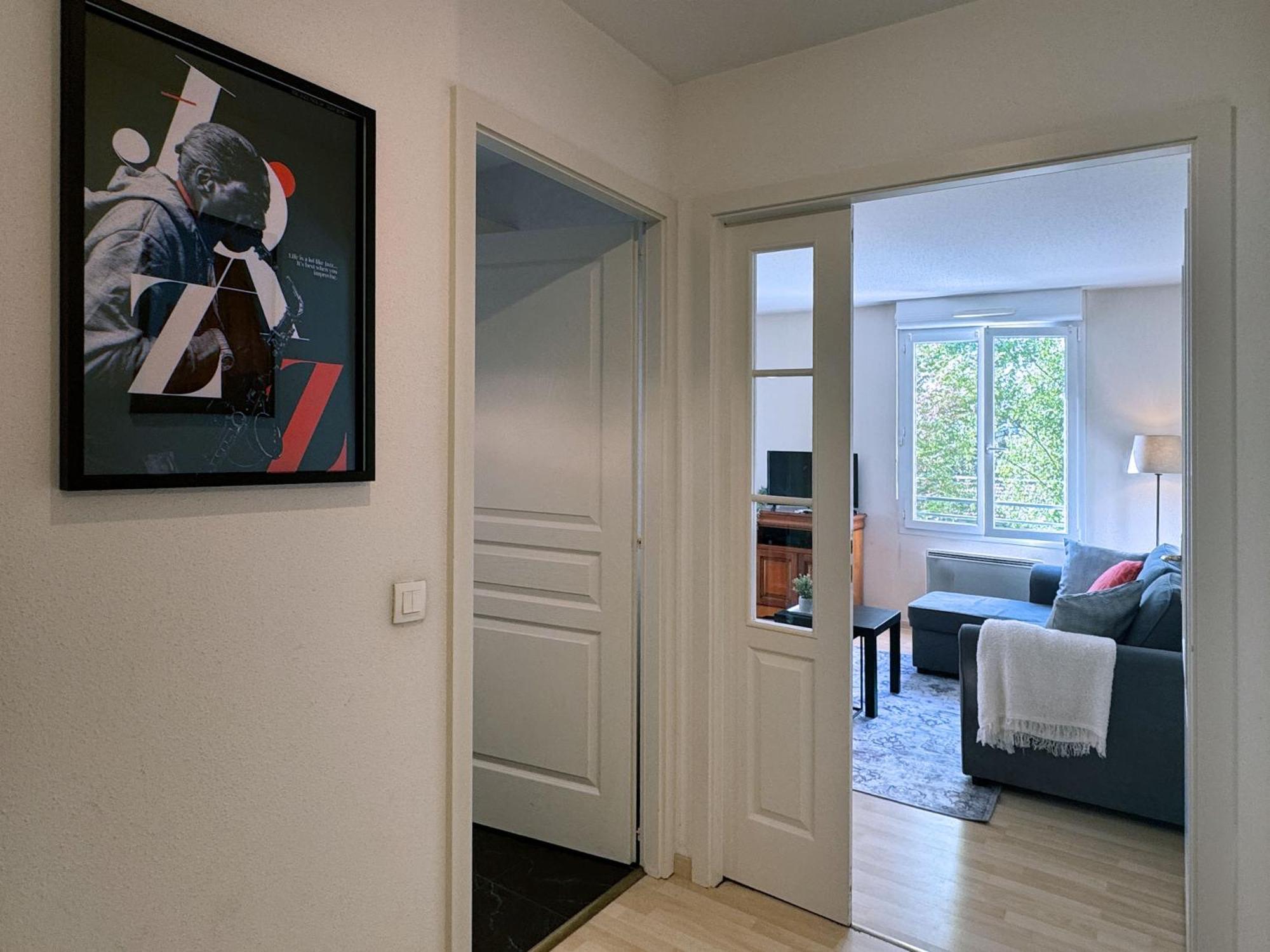 Apartment Joli 3p Avec Terrasse Et Garage Proche Centre Strasbourg